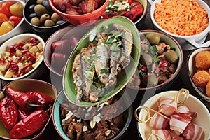 Tapas, antipasto or mezze