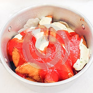 Tapas - Patatas Bravas