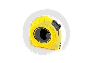 Tape measure isolated white background