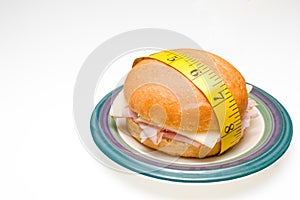 Tape Measure and Sandwich