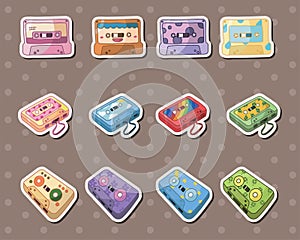 Tape stickers