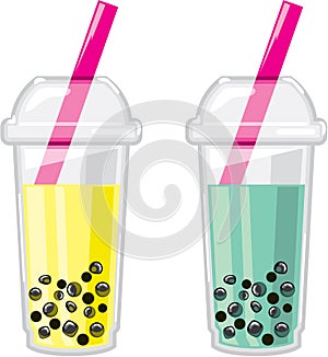 Tapioca Drink illustration