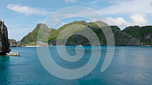 Tapiutan Island in El Nido, Palawan. Philippines.