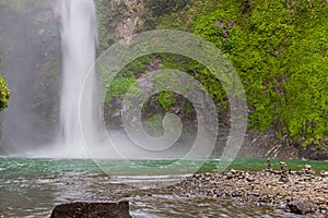 Tappiya Falls near Batad village, Luzon island, Philippin