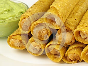 Taquitos and Guacamole 2 photo