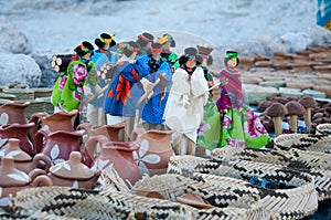 Tarahumara's handicraft. Mexico photo