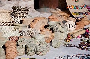 Tarahumara's handicraft. Mexico photo