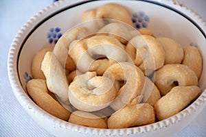 Taralli, typical Puglia snack