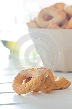 Tarallini bread sticks