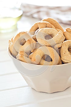 Tarallini bread sticks