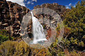 Taranaki Falls, Tongariro NP, New Zealand