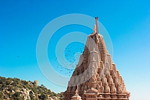 Taranga Jain Temple stone carving