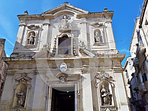 Taranto - Facciata barocca del Duomo di San Cataldo photo