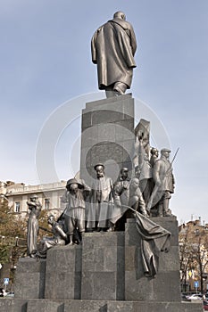 Taras Shevchenko monument in Kharkov