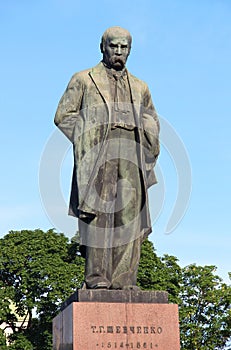 Taras Shevchenko monument, Kyiv, Ukraine