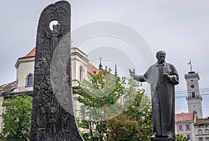 Taras Shevchenko monument photo