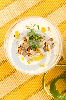 Tarator - traditional bulgarian cold summer soup