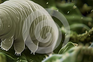 Tardigrade, water bears or moss piglets