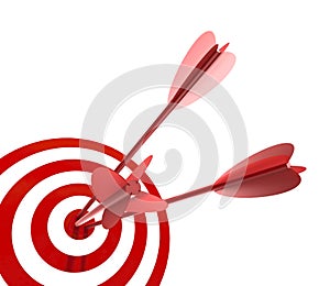 Target and arrows