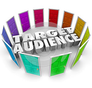 Target Audience Doors Customers Readers Grow Your Business