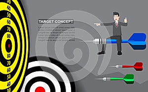 Target dart template for business goal