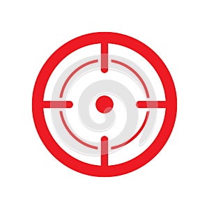 Target destination red icon