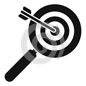 Target evolution net icon simple vector. Seo website