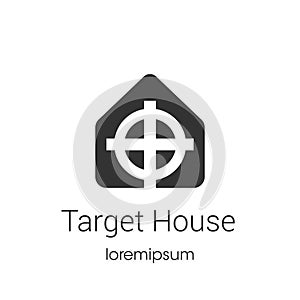 Target House logo or symbol template design