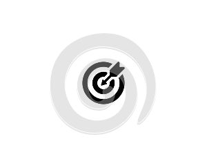 Target icon goal logo concept mission icon achievement symbol