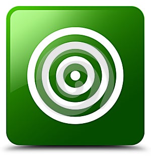 Target icon green square button