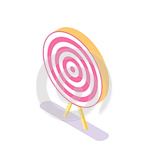 Target Icon Isolated Vector. Accuracy Concept