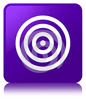 Target icon purple square button