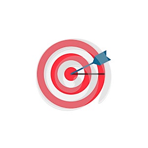 Target keyword flat icon