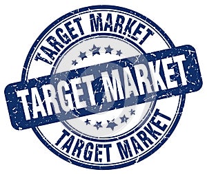 target market blue stamp