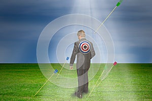 Target market bullseye marketing success