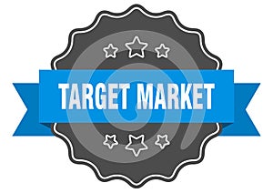 target market label