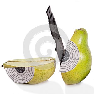 Target ripe pear