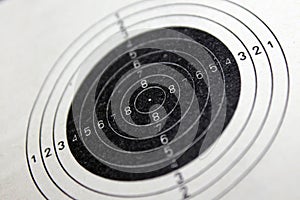 Target for shooting from Air Rifle