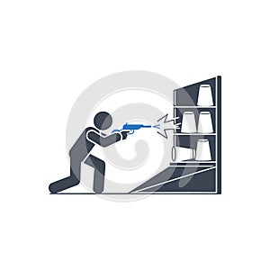 Target Shooting Game Icon
