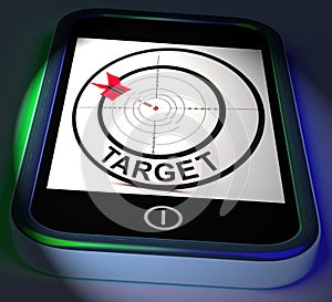 Target Smartphone Displays Goals Aims And Objectives