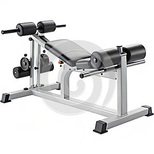 Glute bridge machine for hamstring and glute workouts