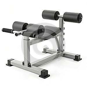 Glute bridge machine for hamstring and glute workouts