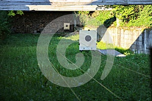 Targets at the shooting range