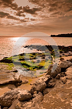 Tarifa coast, Atlantic sea