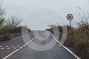 tarmac country road