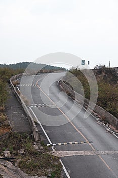 tarmac country road