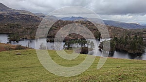 Tarn Hows, Lake District National Park, Cumbria, England, UK