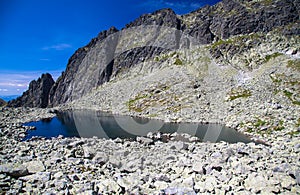 Tarn in mountains