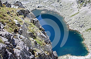 Tarn in mountains