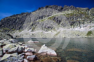 Tarn in mountains